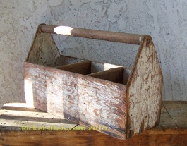 1920's handmade toolbox
